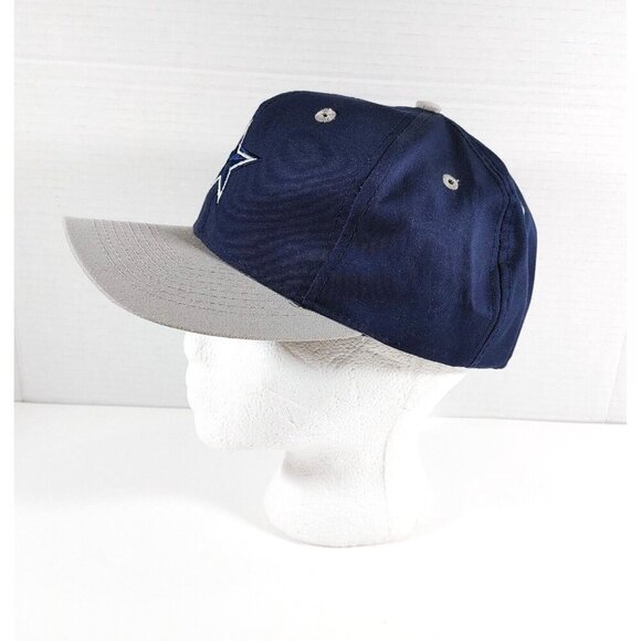 Vintage Dallas Cowboys Snapback Hat Logo 7 Baseball Cap - Picture 3 of 5